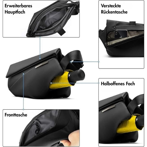 Hiddenbag™ Deine Anti-Diebstahl Schultertasche für maximale Sicherheit